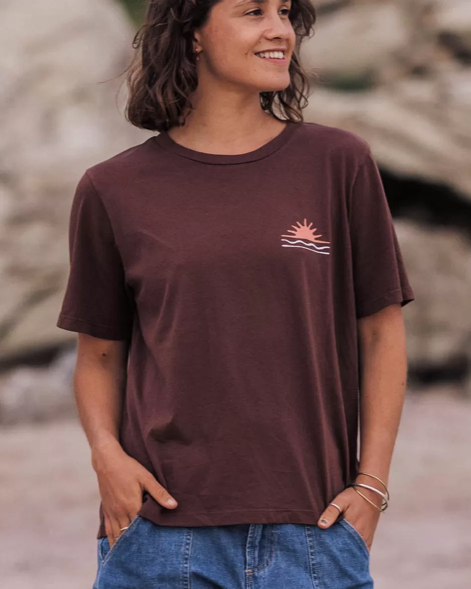 Women Passenger Tops & T-Shirts | Women's Outlet | Rolling Slow Recycled Cotton T-Shirt