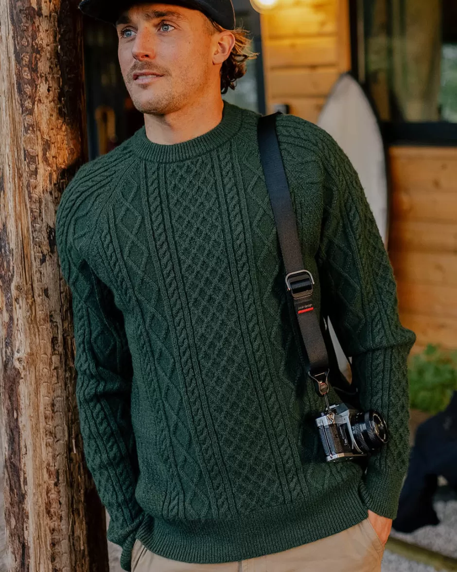 Passenger Knitwear | Winter Road Trip Essentials | Sandbar Cable Knitted Jumper