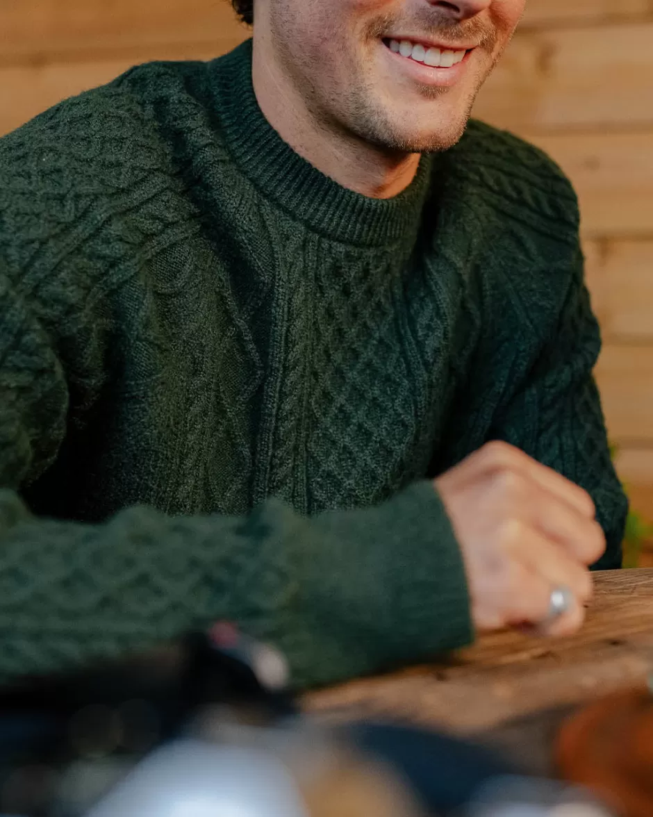 Passenger Knitwear | Winter Road Trip Essentials | Sandbar Cable Knitted Jumper