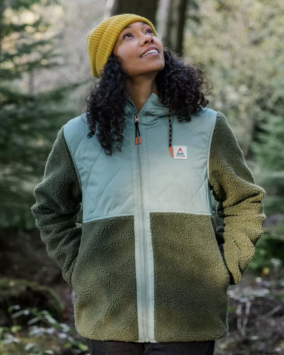 Women Passenger Fleece | Fleece | Sefton Recycled Deep-Pile Sherpa Fleece