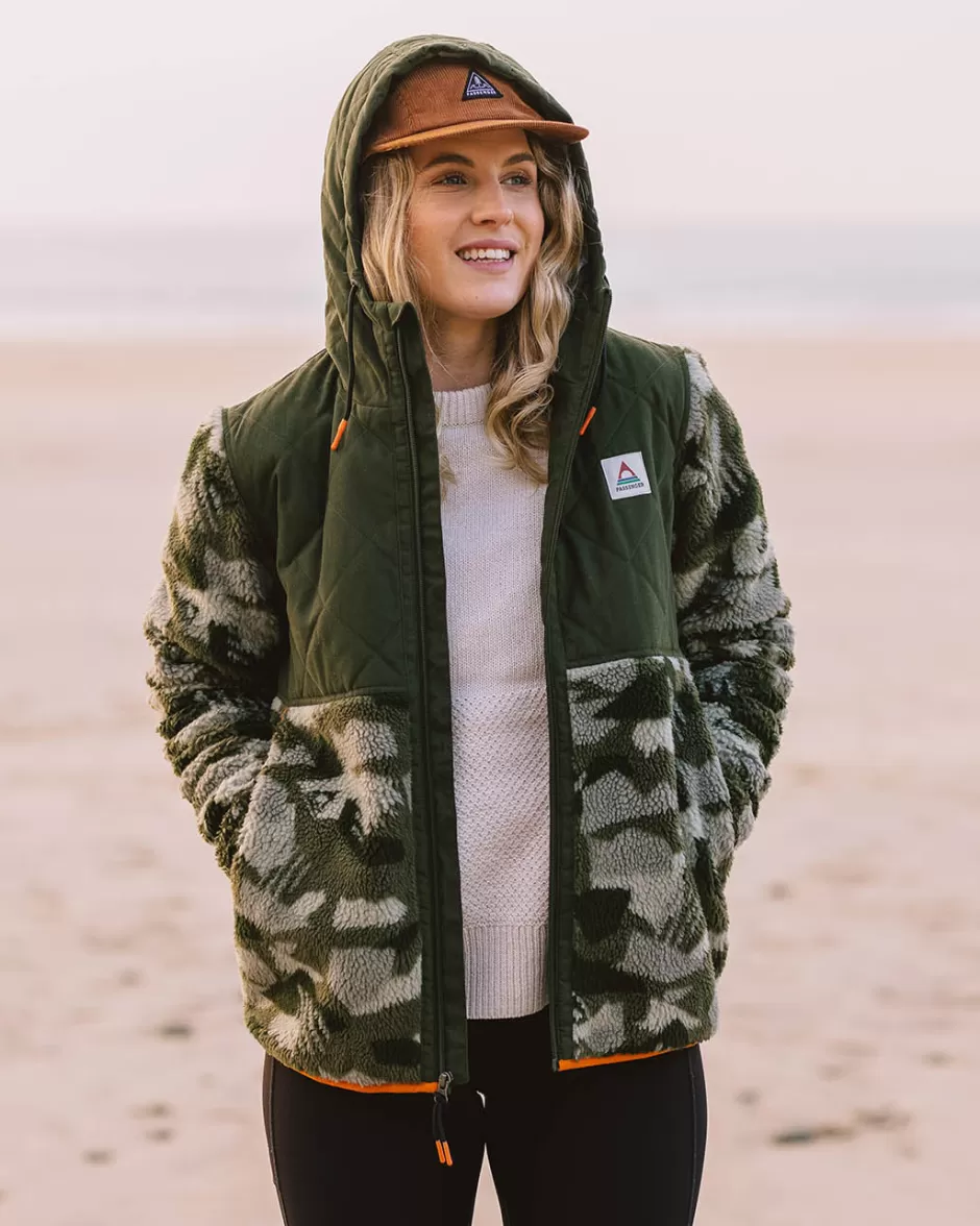 Women Passenger Fleece | Fleece | Sefton Recycled Deep-Pile Sherpa Fleece