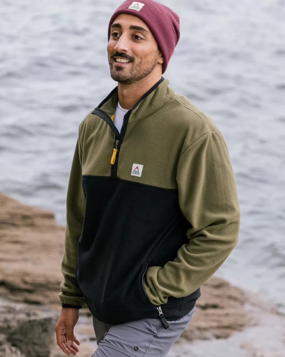 Passenger Fleece | Fleece | Set Off Recycled Polar 1/4 Zip Fleece