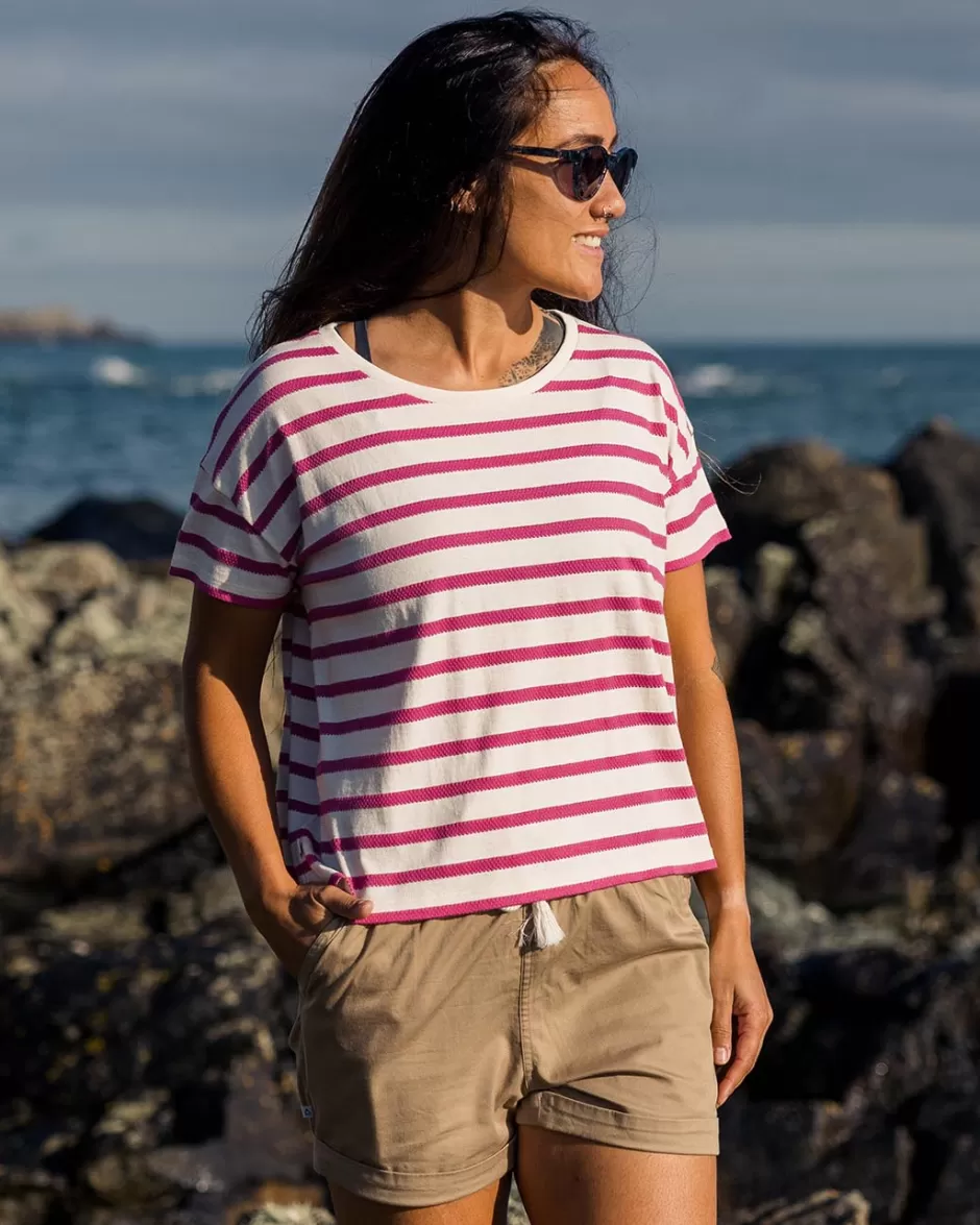 Women Passenger Tops & T-Shirts | Women's Outlet | Skye Stripe T-Shirt