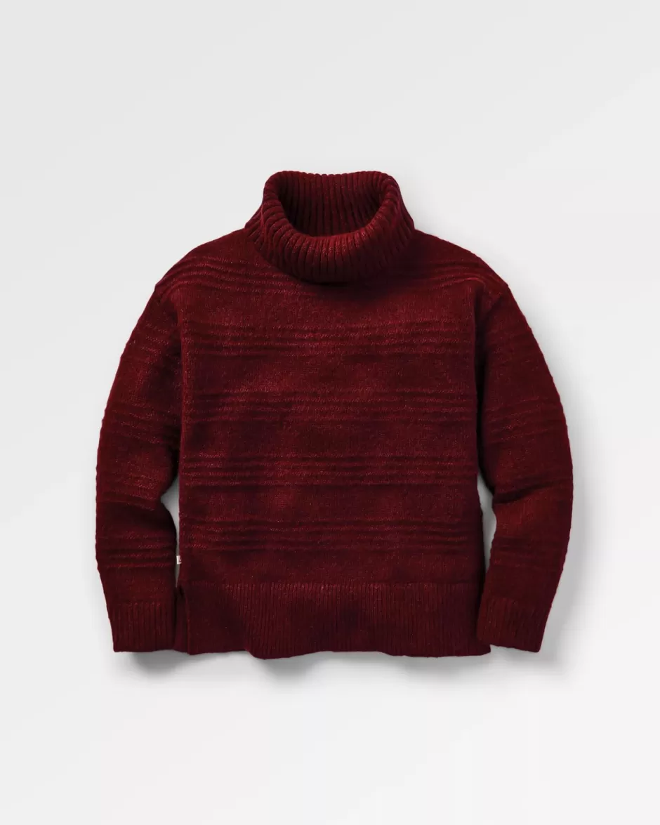 Women Passenger Knitwear | Women's Outlet | Snug Recycled Polo Neck Knitted Jumper