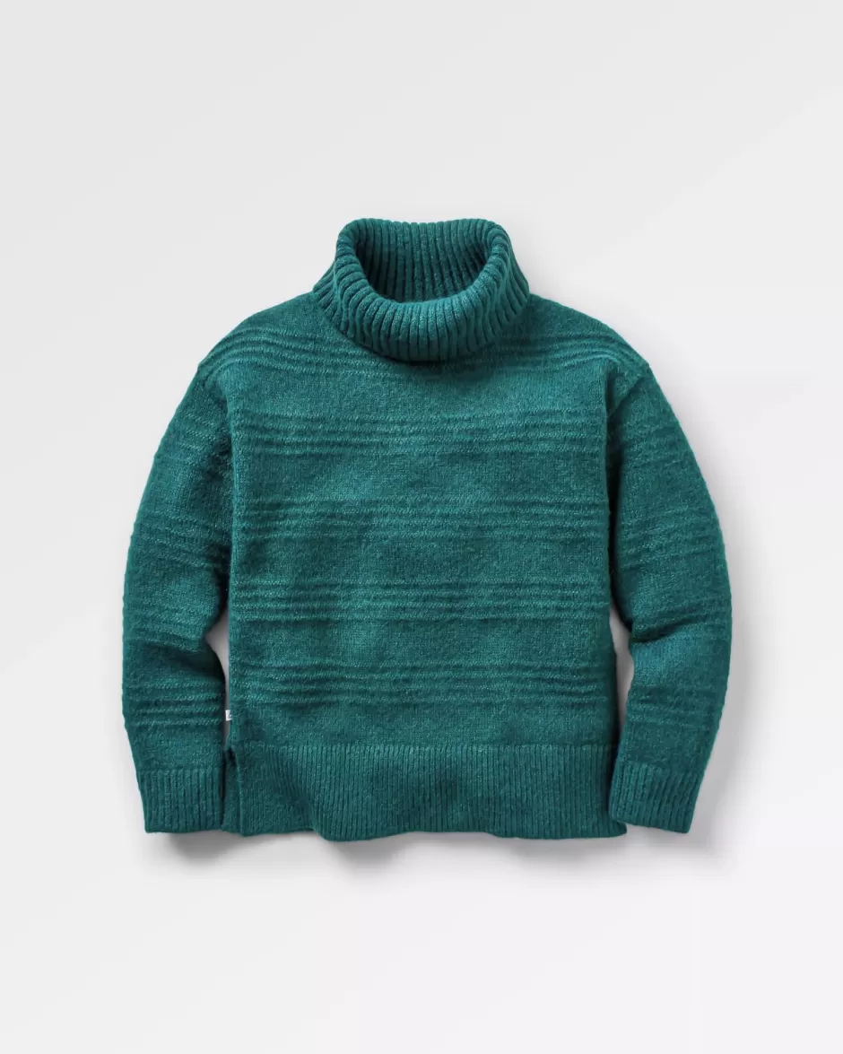 Women Passenger Knitwear | Women's Outlet | Snug Recycled Polo Neck Knitted Jumper