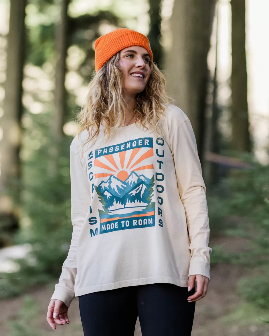 Women Passenger Tops & T-Shirts | Solitude Recycled Cotton Oversized LS T-Shirt