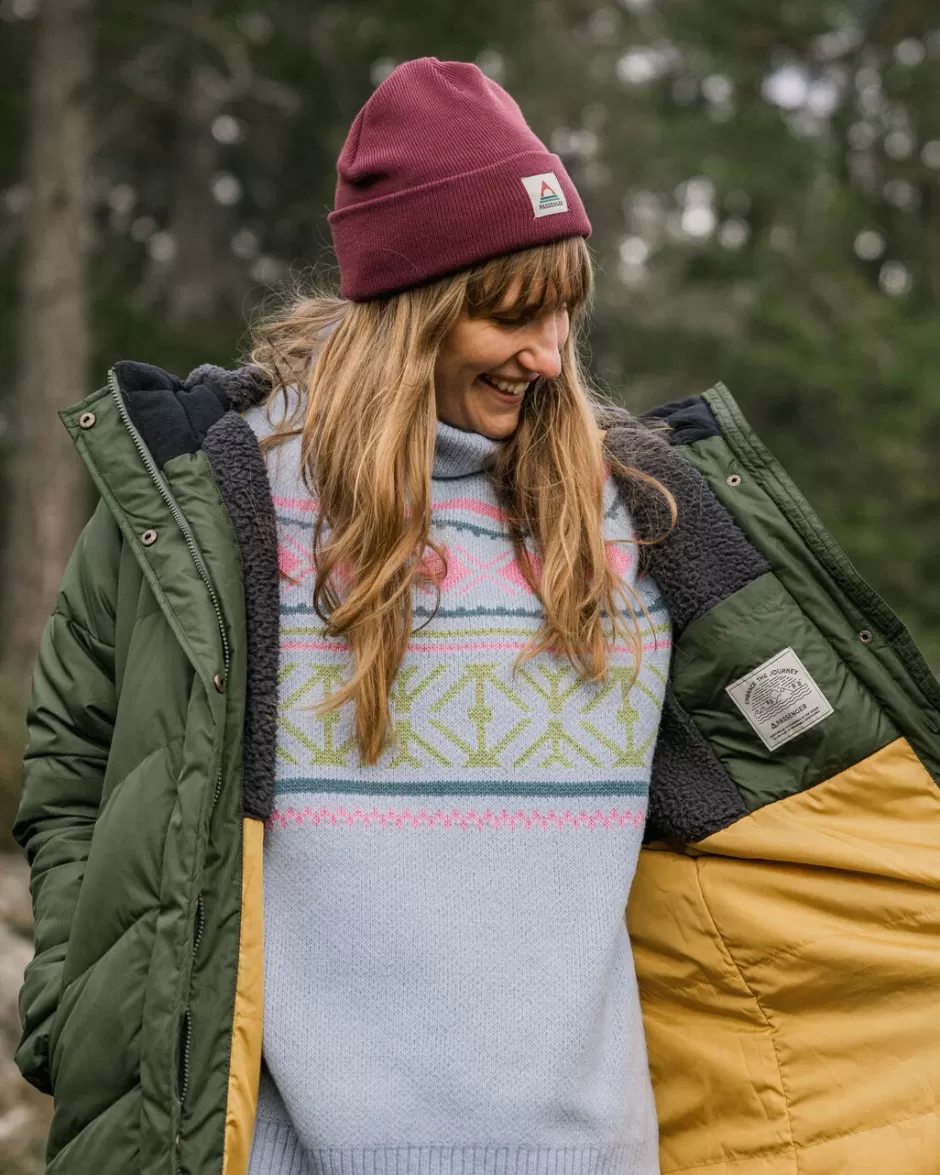 Women Passenger Insulated | Winter Road Trip Essentials | Tasman Recycled 2.0 Long Insulated Jacket