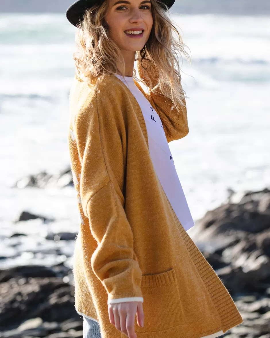 Women Passenger Knitwear | West Coast Recycled Knitted Cardigan