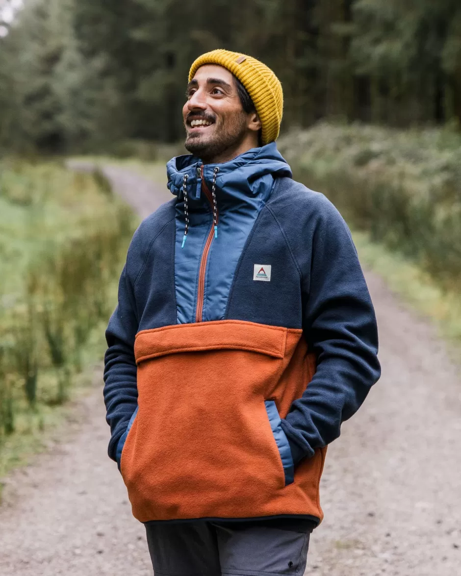 Passenger Fleece | Fleece | Woodland Hooded 1/2 Zip Polar Fleece