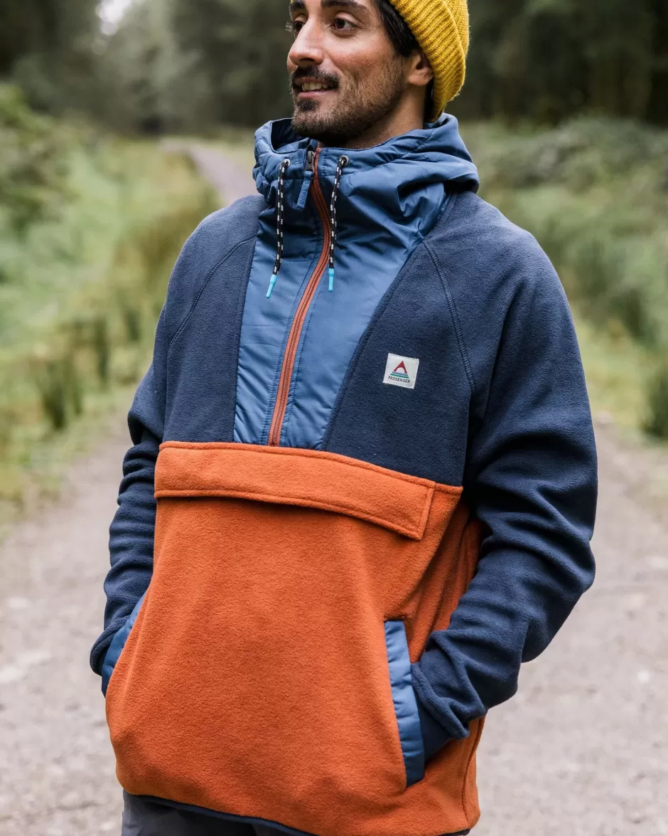 Passenger Fleece | Fleece | Woodland Hooded 1/2 Zip Polar Fleece